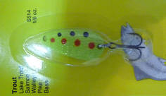 Minnow Thomas CYCLONE 4.7 гр, №S514CH Chartreuse