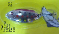 Minnow Thomas Buoyant FIGHTING FISH 7 гр T102N Nickel